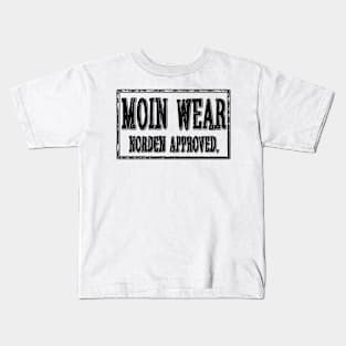 Moin Wear - Norden Approved Logo Kids T-Shirt